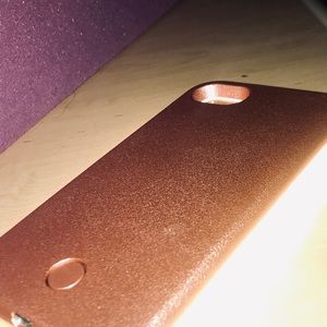Rose gold Pink iPhone 7/8 case. LED lights.